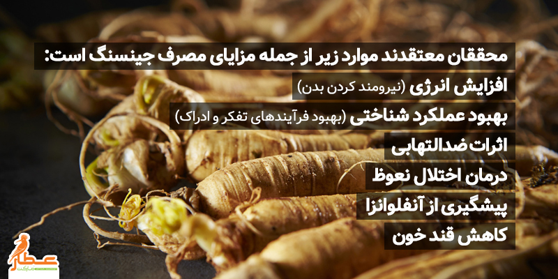 افزایش استقامت جنسی با مصرف جینسینگ