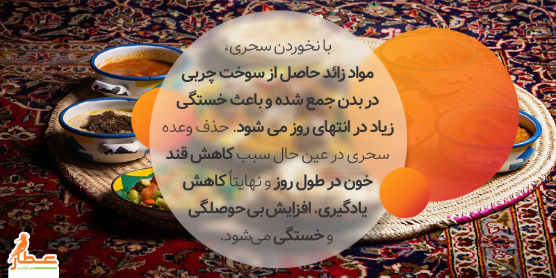 لزوم مصرف سحری در ماه رمضان